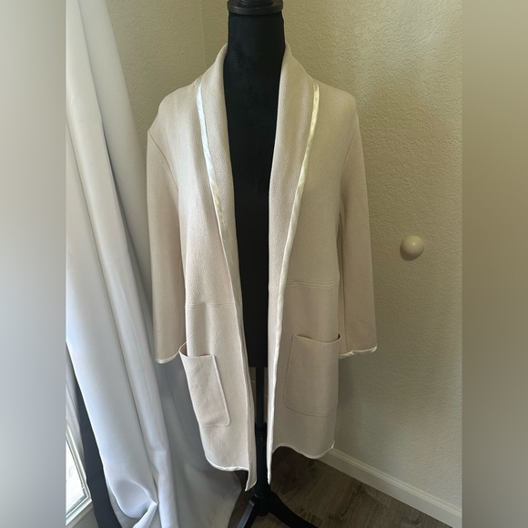 Joan Vass New York Size medium mid length Jacket - Picture 1 of 10